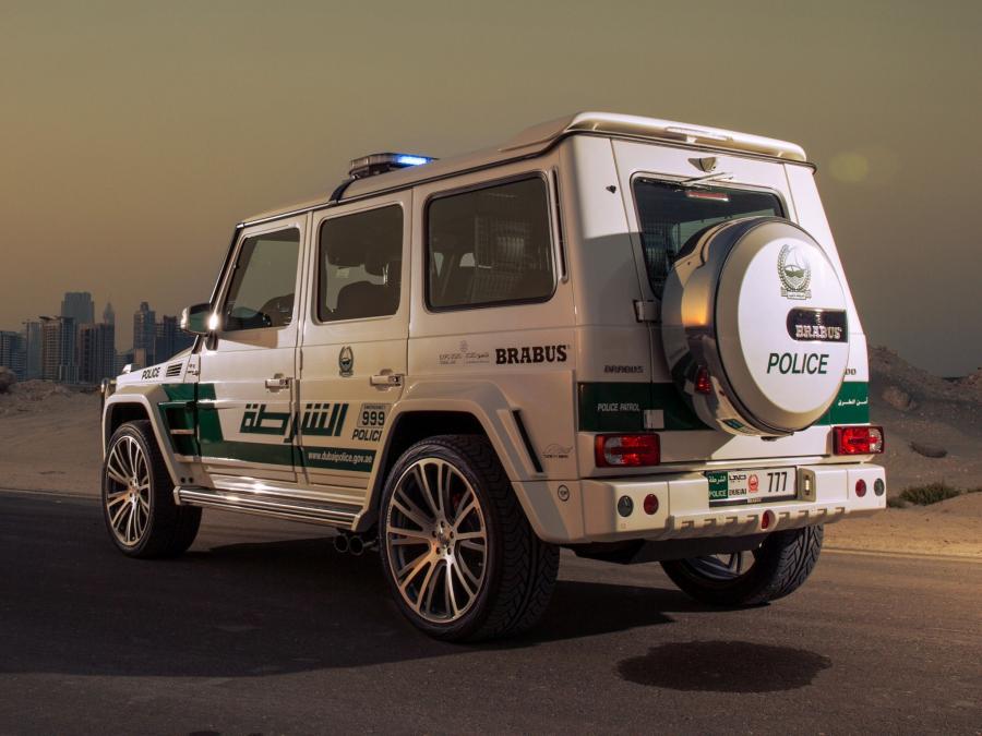  Mercedes-Benz G700 Widestar Police by Brabus 2013 года  (фото 6 из 6)